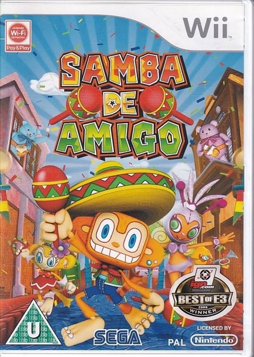 Samba De Amigo - Wii - (B Grade) (Used) (eng)
